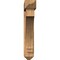 Ekena Millwork Imperial Arts and Crafts Smooth Bracket w/ Offset Brace, Western Red Cedar, 7 1/2"W x 42"D x 42"H BKT0806X42X42IMP03SWR - alternate 3